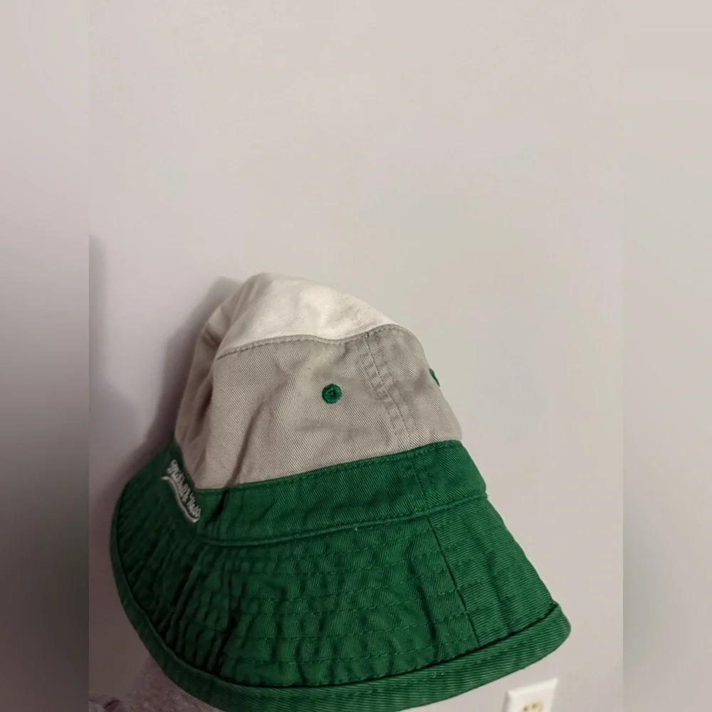Mitchell & Ness Philadelphia Eagles Bucket Hat Throwback Hat Retro Gray Green